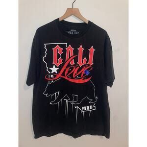 Cali Love Shirt Mob Inc California Black Graphic California Tee XL X-Large